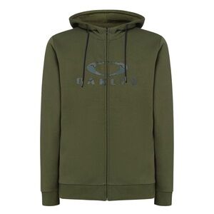Oakley unisex Bark Full Front Zip 2.0 Hoodie olive camo hunter green size XS